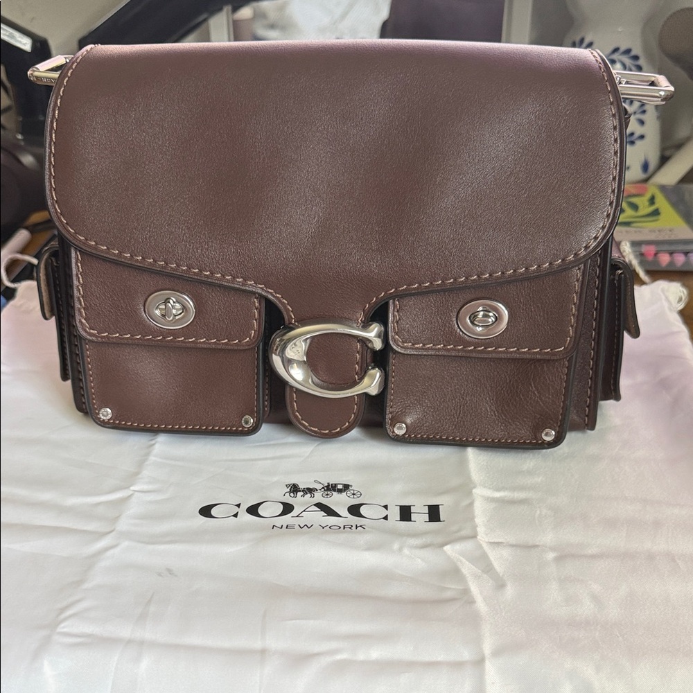 Coach Cargo Western Turn-Lock Soft Tabby Shoulder Bag